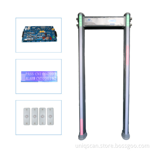 UM600 infrared arch walking metal detector